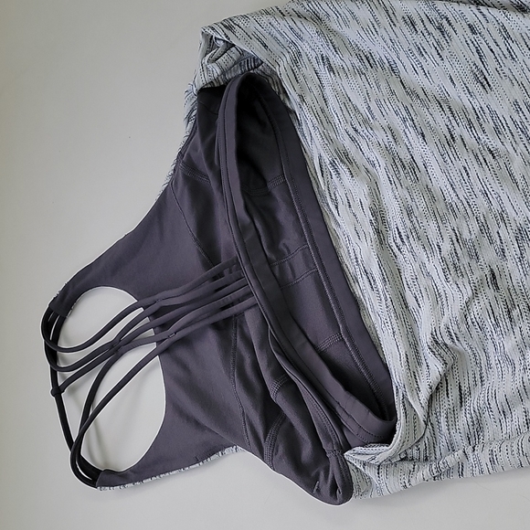 Lululemon Raise The Barre TankTiger Space Dye Black White / Dark Carbon - Picture 8 of 14